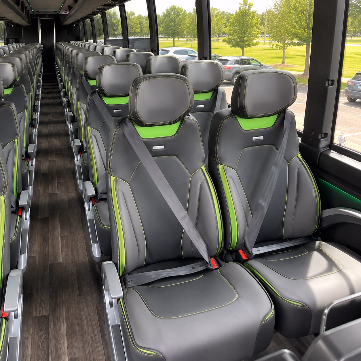 lafayette charter bus rental