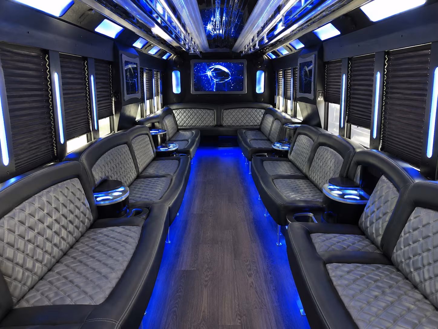 lafayette concert party bus rental