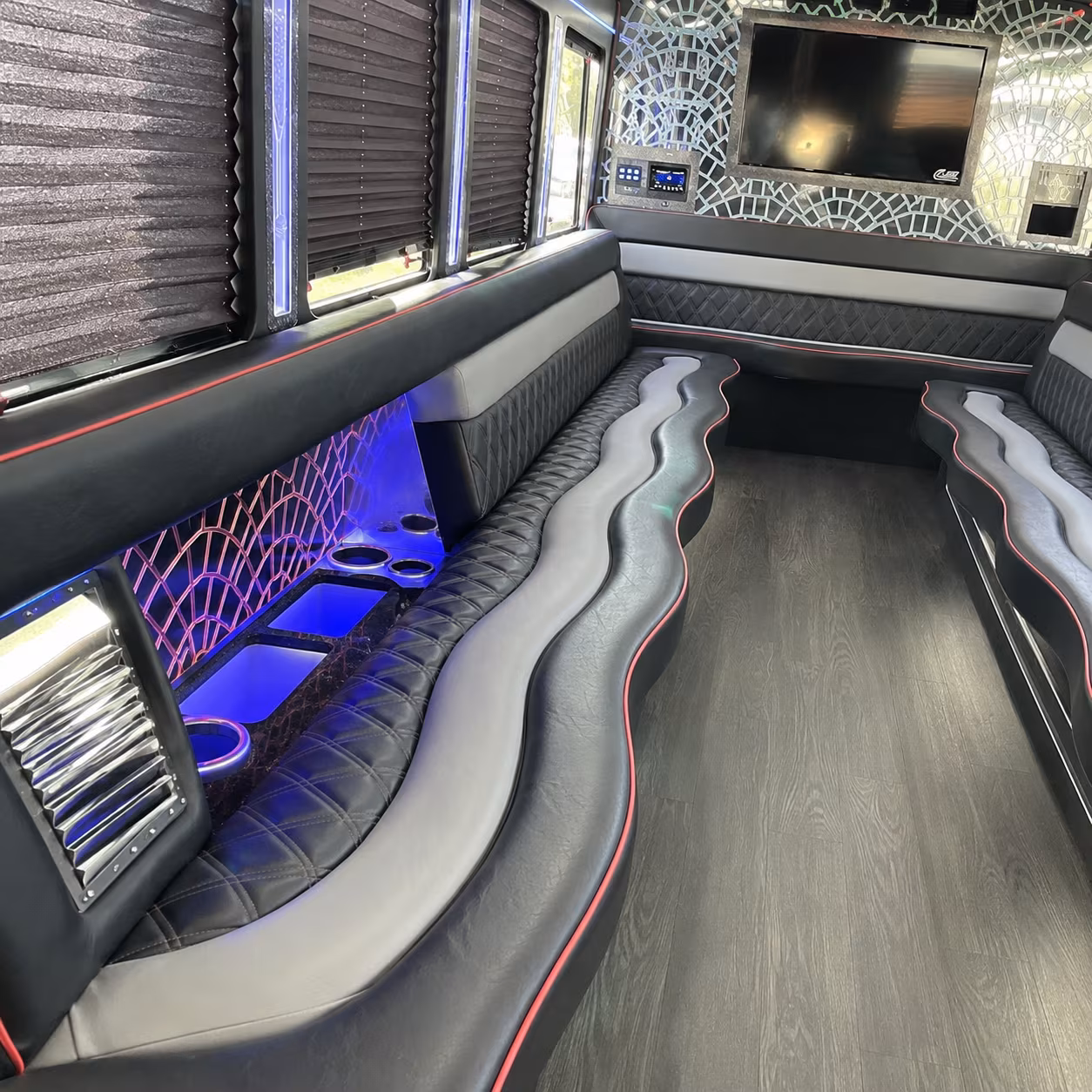 lafayette holiday party bus rental