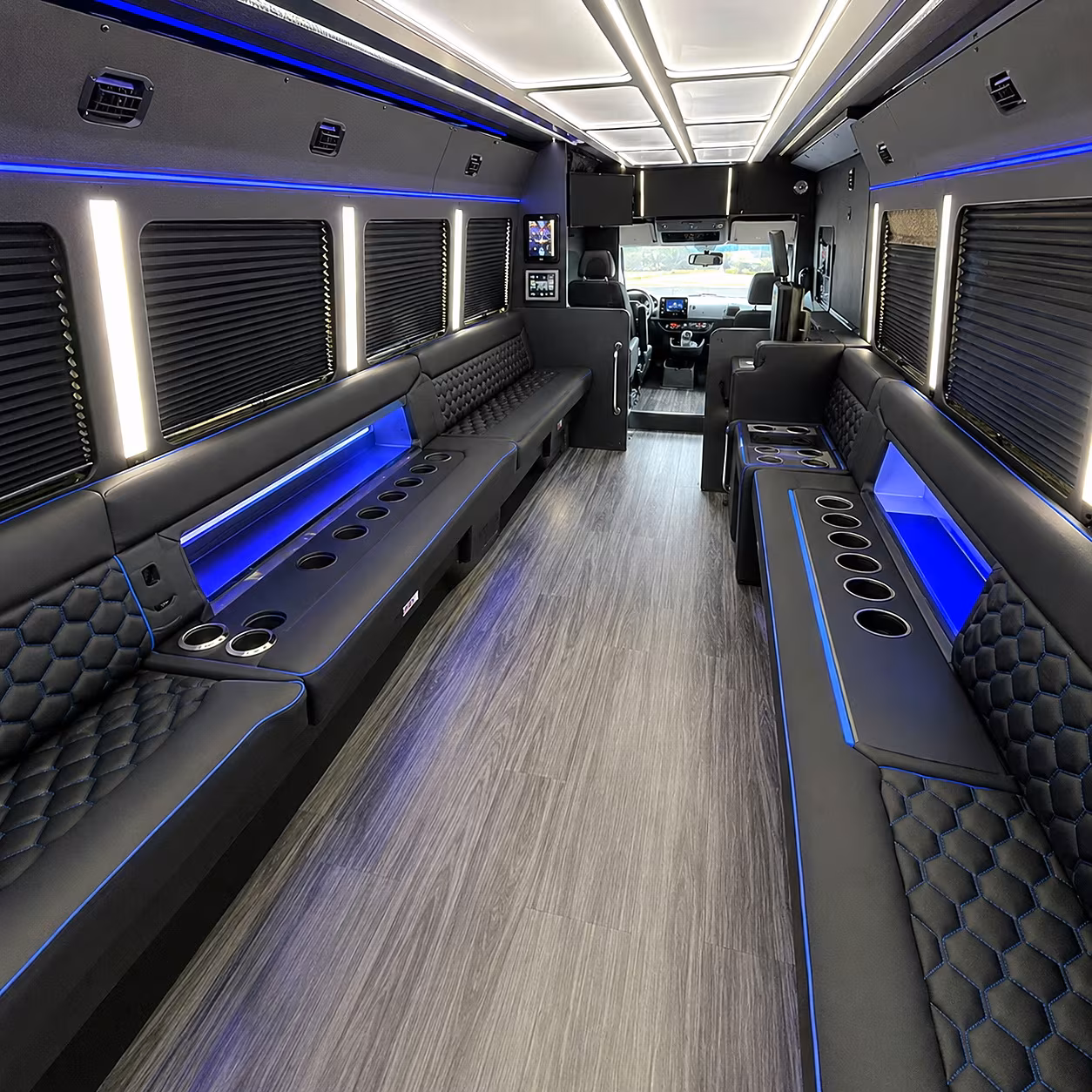lafayette party bus rentals inside