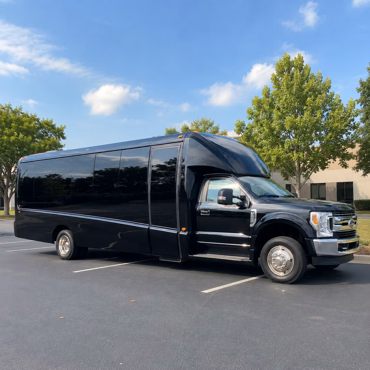 lafayette private event transportation onboard seating