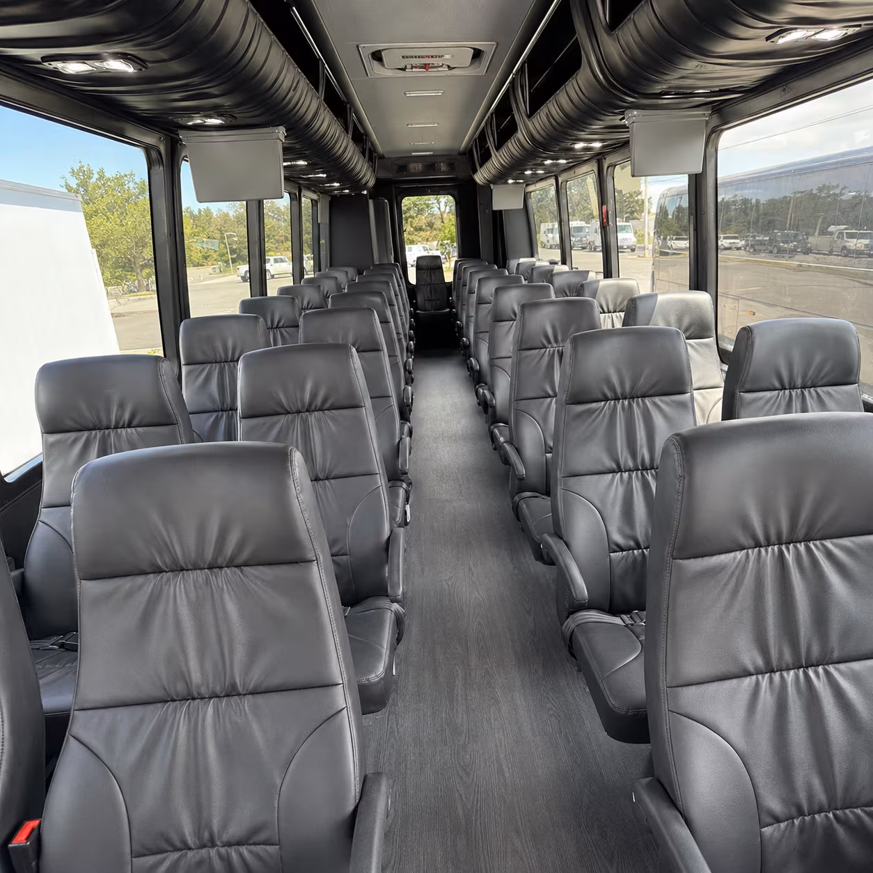 lafayette sporting event transportation onboard seating