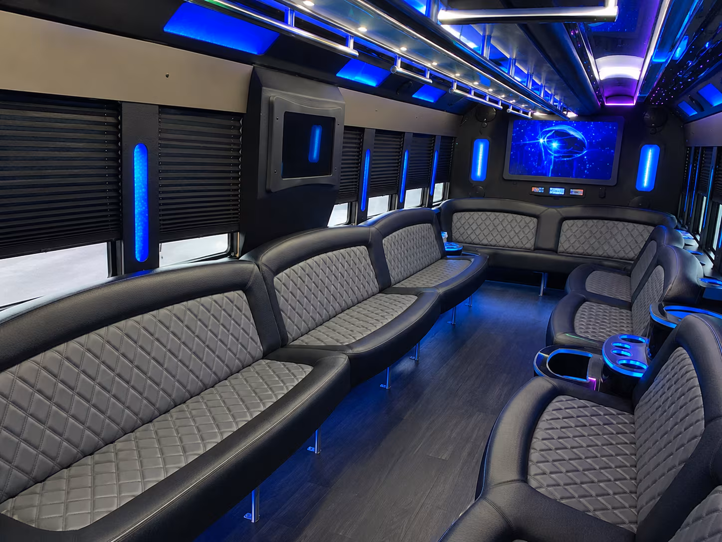 lafayette wedding party bus rental