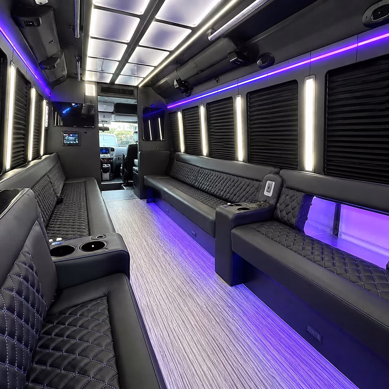 party bus interior